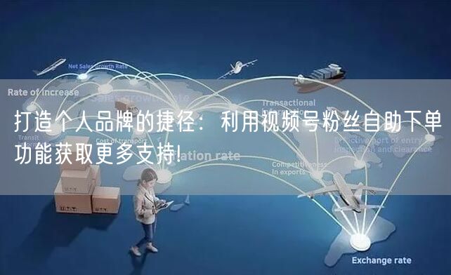 打造个人品牌的捷径:利用视频号粉丝自助下单功能获取更多支持!