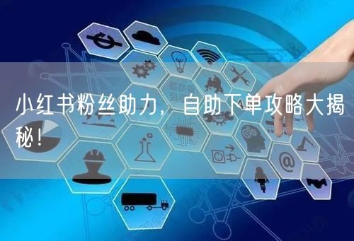 小红书粉丝助力,自助下单攻略大揭秘!