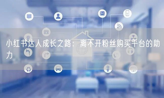 小红书达人成长之路：离不开粉丝购买平台的助力